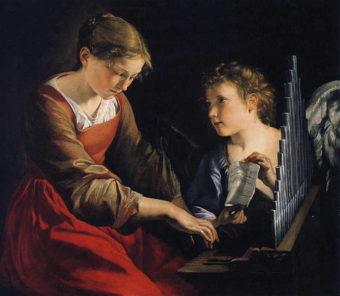 Orazio_Gentileschi__Saint_Cecilia_with_an_Angel